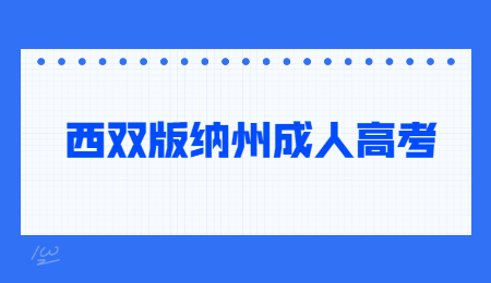 云南省西双版纳成考报名流程？(图1)