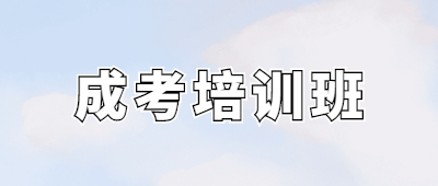 2022年临沧成人高考报培训班有什么优势?