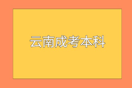 没有大专学历能报考云南省成考本科吗?(图1) 云南省成考本科